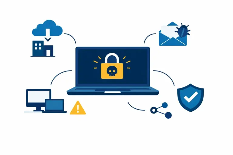 How Ransomware Spreads at Work
