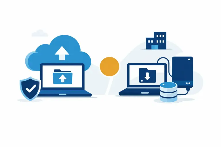 Cloud Backup vs Local Backup for Small Firms
